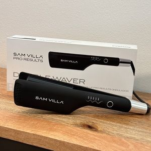 Sam Villa Redken Pro Results Double Waver - Waving iIron with Silicone Sleeve